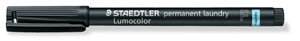Staedtler Marker Lumocolor Perm Textil 0,6mm czarny blister